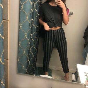 Striped brandy Melville pants